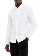 Polo Shirts Long-Sleeve Classic Plain Oxford White