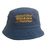 Dickies Stacked Logo Bucket Hat – Navy Blue