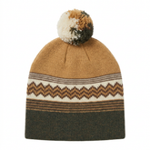 Strachan Chev Plain Tan/Green Beanie