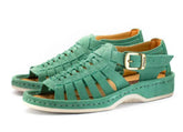 Omega Sandals Midrid Suede Mint
