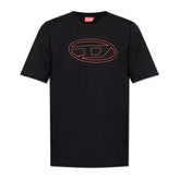 Diesel T-Shirt T-Adjust Bigoval - Black