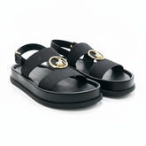 The Polo Jacquard Moulded Trim Sandal