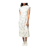 Polo Womens Zyanda Sleeveless Floral Dress - Off White