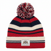 Strachan Stripe Red Beanie