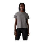 Levis Ladies T-Shirt Classic Rhinestone Smoked Grey