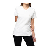 Polo Womens Kelly V-Neck Tee - White