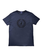 Polo T-Shirt Crest Flock Navy