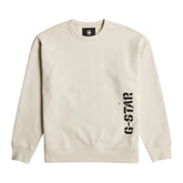 Gstar Sweater Sprayed 89 Loose Cream White
