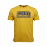 Polo T-Shirt Print Mustard