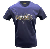 Vialli Vneck T Shirt Dovvy Navy