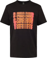Gstar T-Shirt Gradient Black