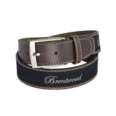 Brentwood Ribbon Brown Belt