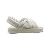 Jonathan D Sandal Puffed Slide Smoke Grey