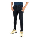 Cutty Santana Skinny Mid-Rise Jean - Black