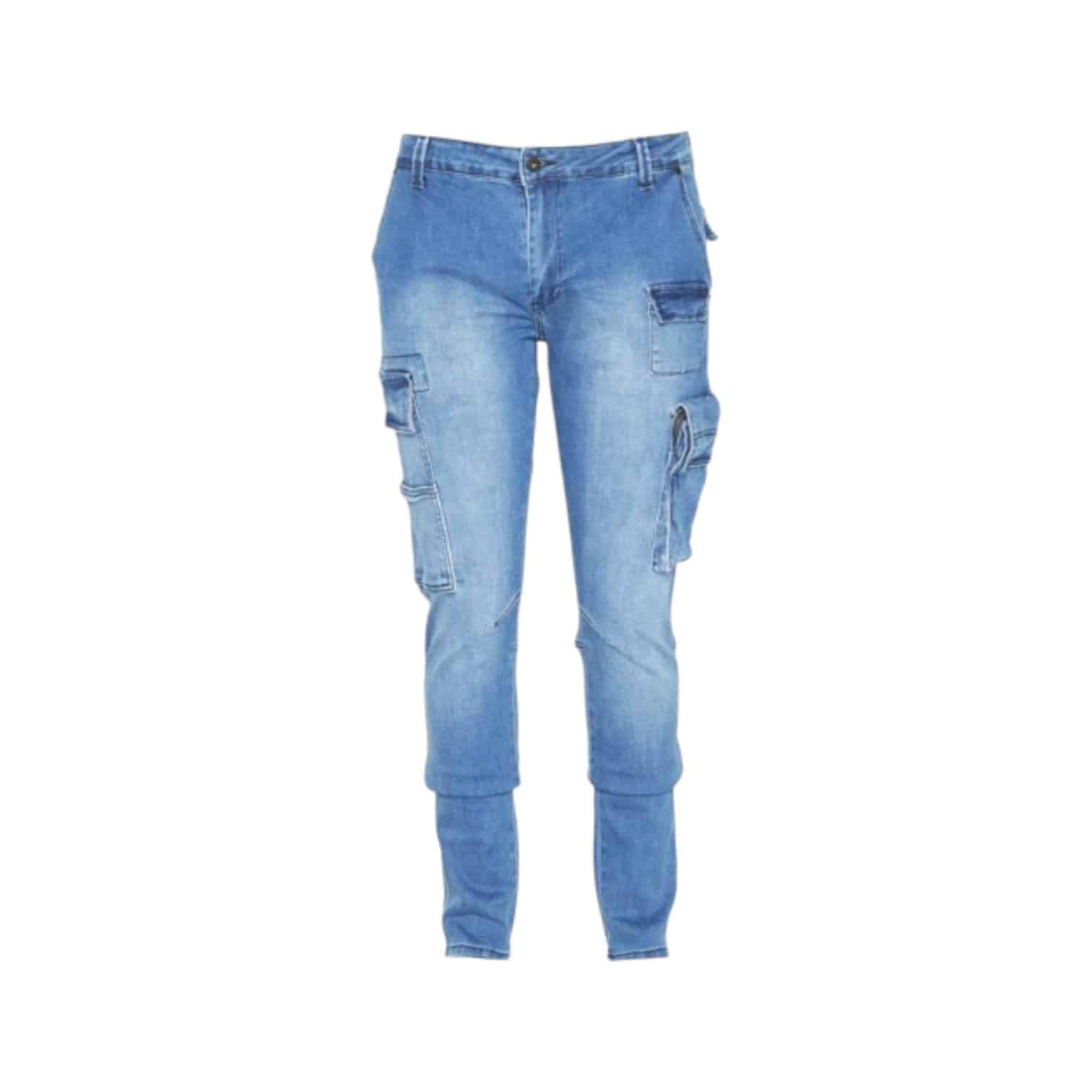 Cutty Jeans Leon Cargo Washed Blue – thebrandedwardrobe