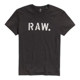 G Star Crew Stencil Black