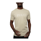 Polo Men's Chest Logo SS T-Shirt - Stone