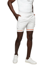 Polo Shorts Sport Running Grey