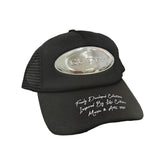 The Cutty Chrome Badge Trucker Cap Black