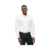 Polo Textured Long Sleeve Shirt White