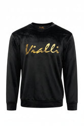 Vialli Sweattop Melingoo Suede Black