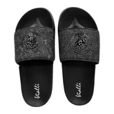 Vialli Sandles Slides Seagar Black