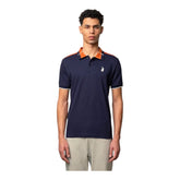 Polo Sport Colour Block Golfer - Navy & Orange