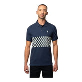 Polo Golfer Monogram Sleeve Navy