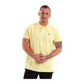 Polo Mens Essential Pique Ss Golfer - Light Yellow