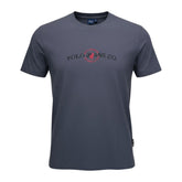 Polo T-Shirt Pjc Puff Logo Charcoal