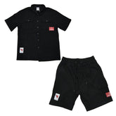 Diadora Short Set Inigo/Ronan Black