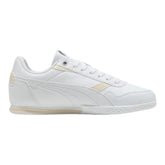 Puma Bella Donna L Womens Low Top Sneaker - White & Silver