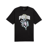 Puma T-Shirt Graphics Relaxed Execution Black