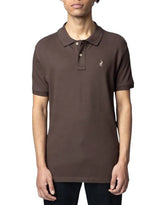 The Polo Essential Pique Short Sleeve Golfer – Rich Chocolate