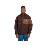 Dickies Seattle Chute Fleece LS Zip Thru Brown
