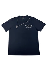 Cutty T-Shirt Zip Black