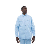 Dickies Men's Long Sleeve Work Shirt – Sky Blue
