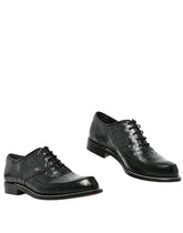 Barker Ostrich Black
