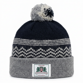 Strachan Plain Black/Grey Beanie