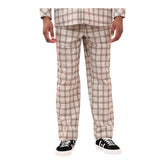 Dickies Quincy Check Trousers – Stone