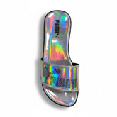 Puma Ladies Sandals Pa9 Cat Silver