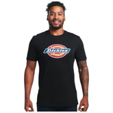 Dickies Men’s Horseshoe Logo T-Shirt – Black | Short Sleeve Workwear Tee