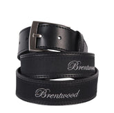 Brentwood Black Ribbon Belt