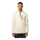Polo Sport High Neck Sweat Top  - Off White