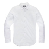 G Star Shirt Mens Super Slim Long Sleeve White