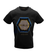 Vialli Crew T-Shirt Ladder Black