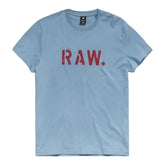 G Star T-Shirt Stencil Azul Blue