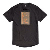 G Star T-Shirt Lash Raw Graphic Black