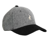 The Polo Heritage Herringbone & Corduroy Cap Black