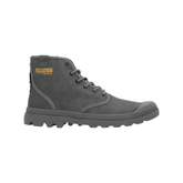 Palladium Pampa Hi Coated French - Metal Grey